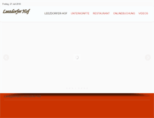 Tablet Screenshot of leezdorfer-hof.de